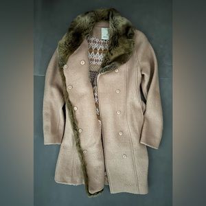 Elevenses/Anthropology women’s coat
